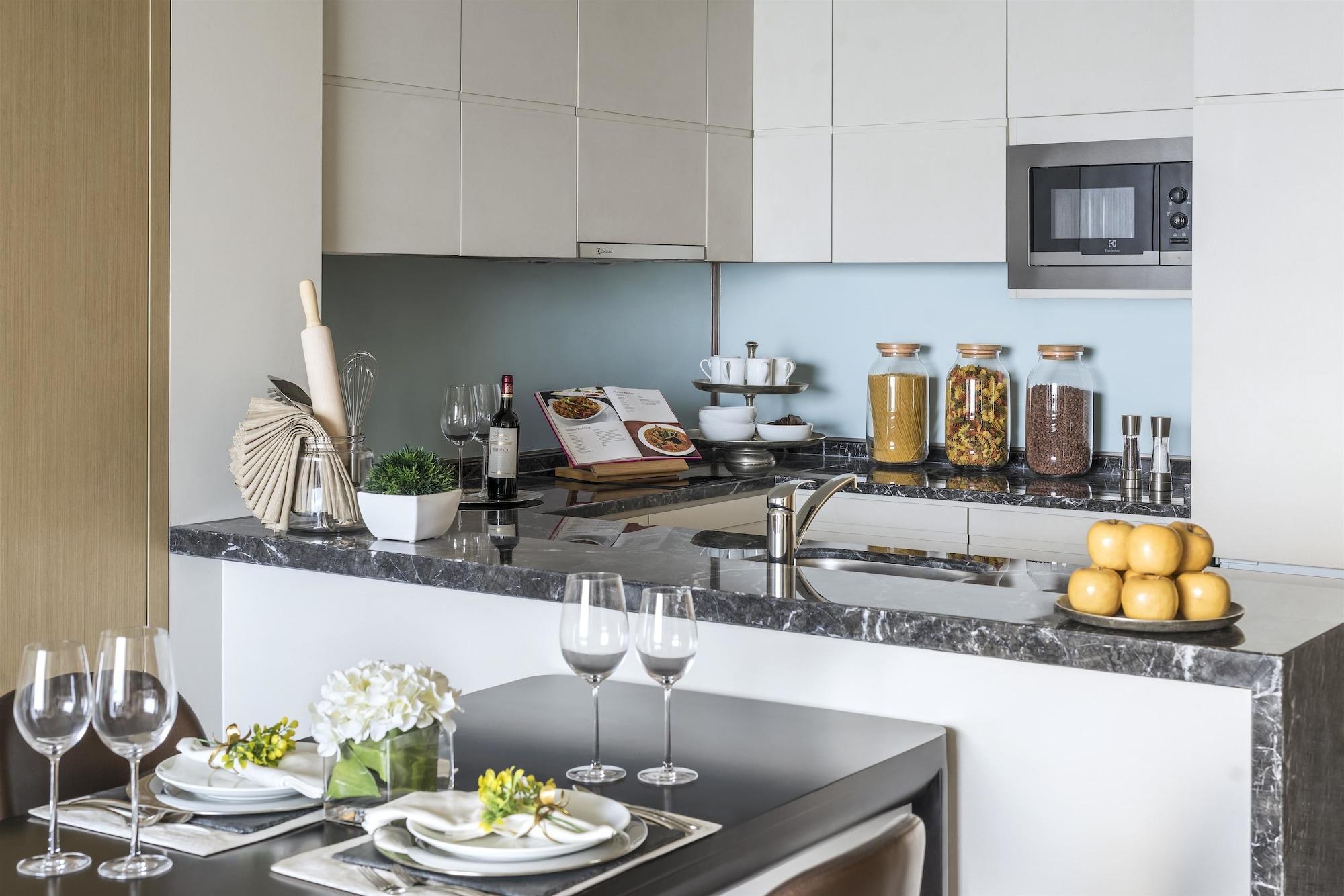 Shangri-La Κολόμπο Εξωτερικό φωτογραφία A modern kitchen