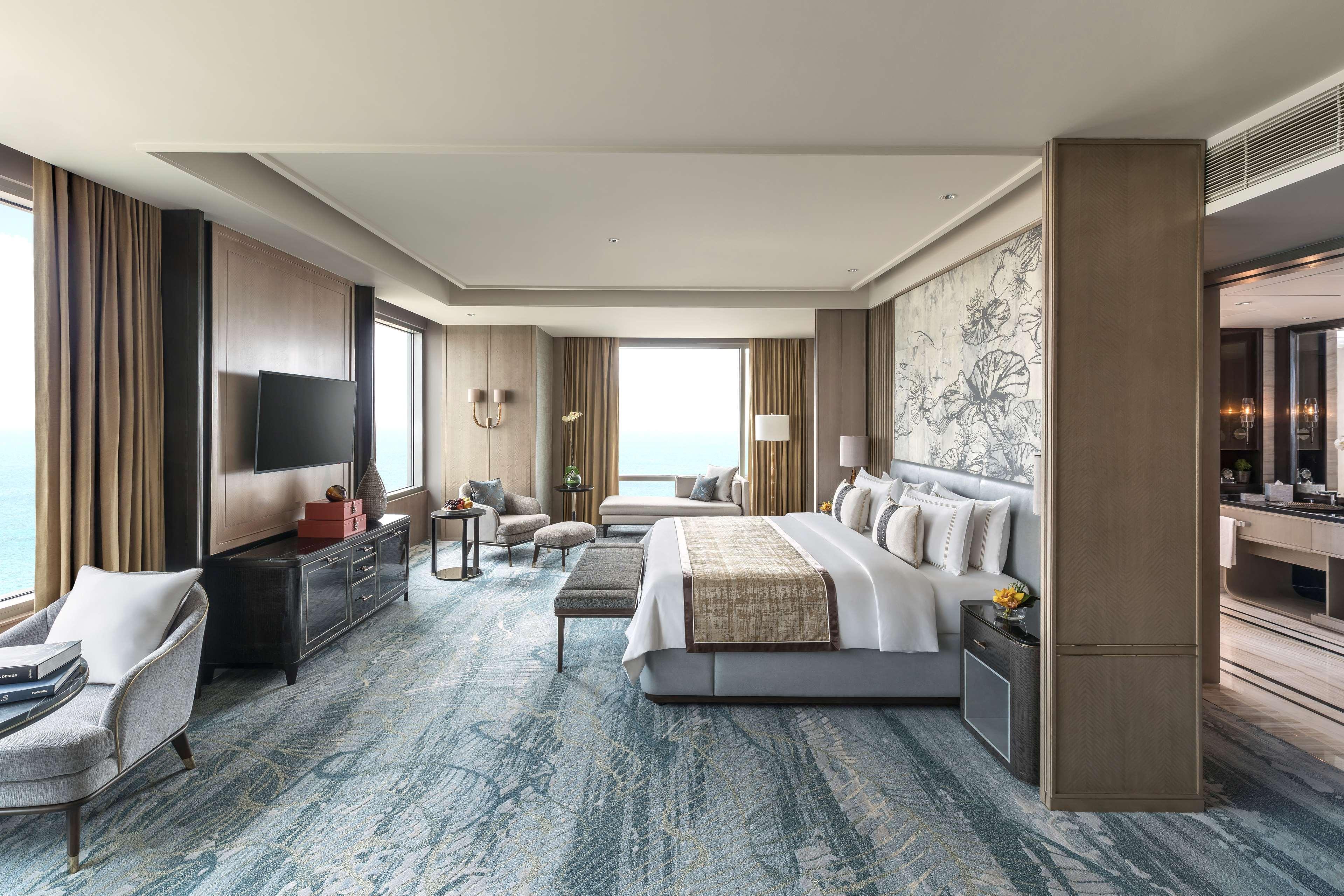 Shangri-La Κολόμπο Εξωτερικό φωτογραφία A bedroom at the hotel