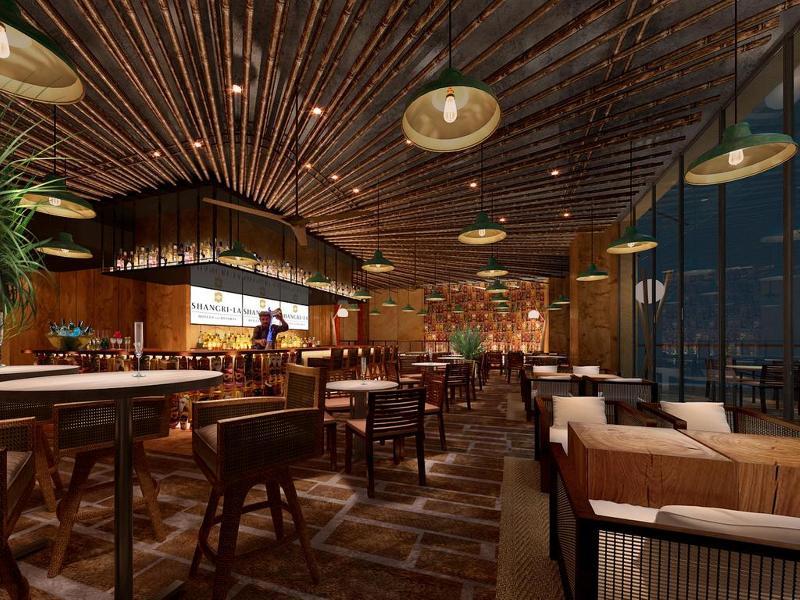 Shangri-La Κολόμπο Εξωτερικό φωτογραφία The interior of the restaurant