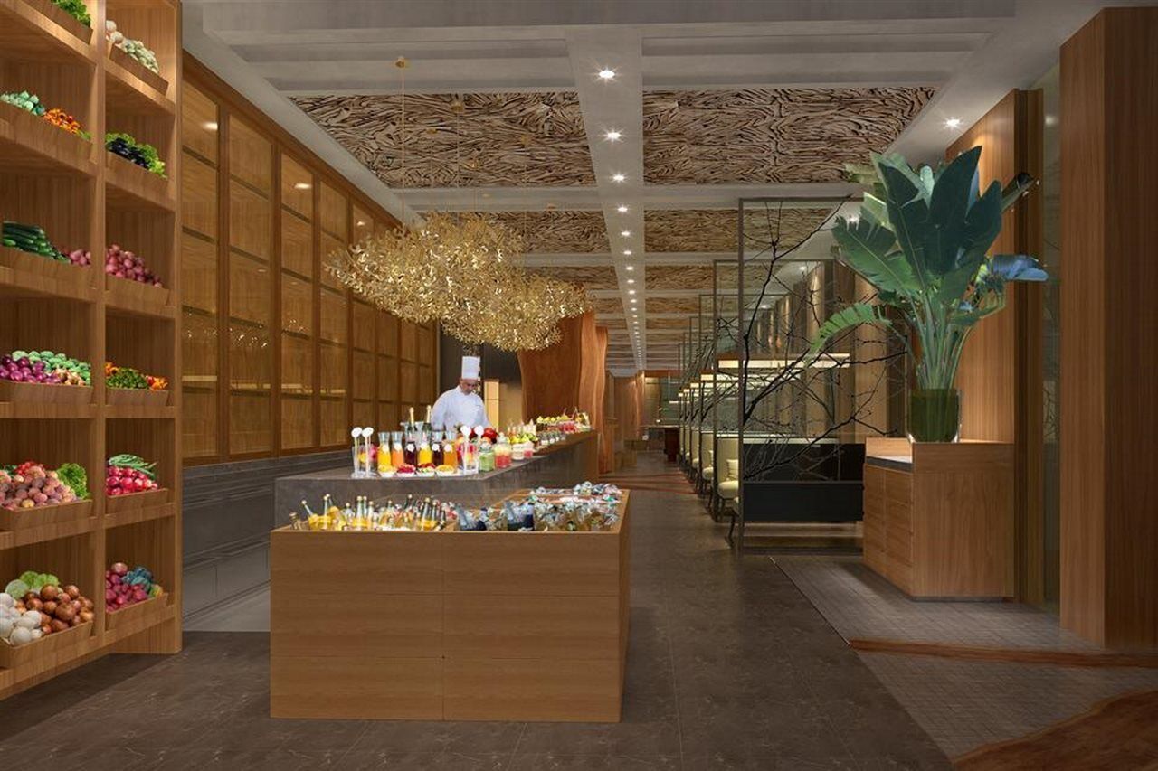 Shangri-La Κολόμπο Εξωτερικό φωτογραφία 3D rendering of a restaurant